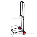 foldable luggage cart,25KGS folding luggage cart,folding luggage trolley with belt